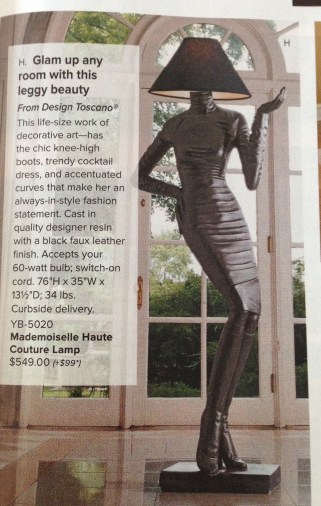 Mademoiselle Haute Lamp